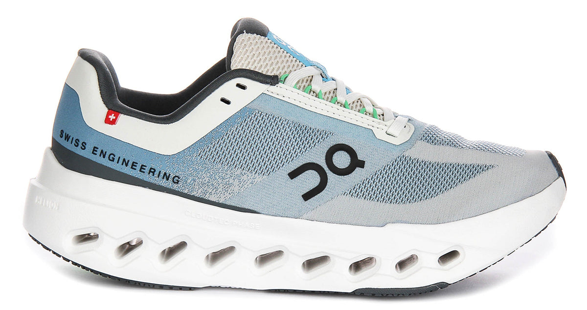 On Running Cloudsurfer Next In Grey Blue For Women