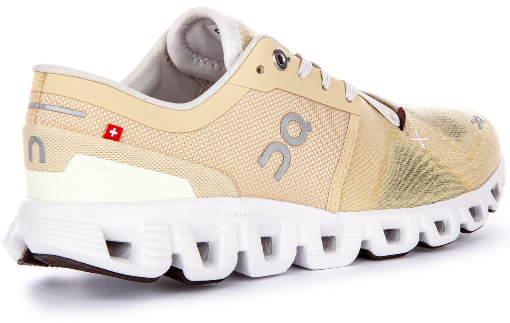 On Running Cloud X 3 In Sand For Women