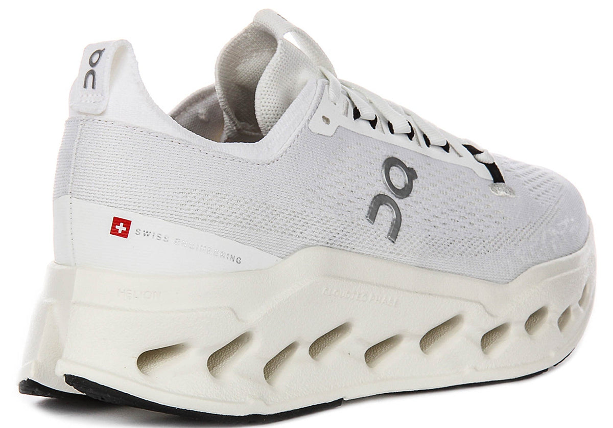On Running Cloudsurfer Max In White For Women
